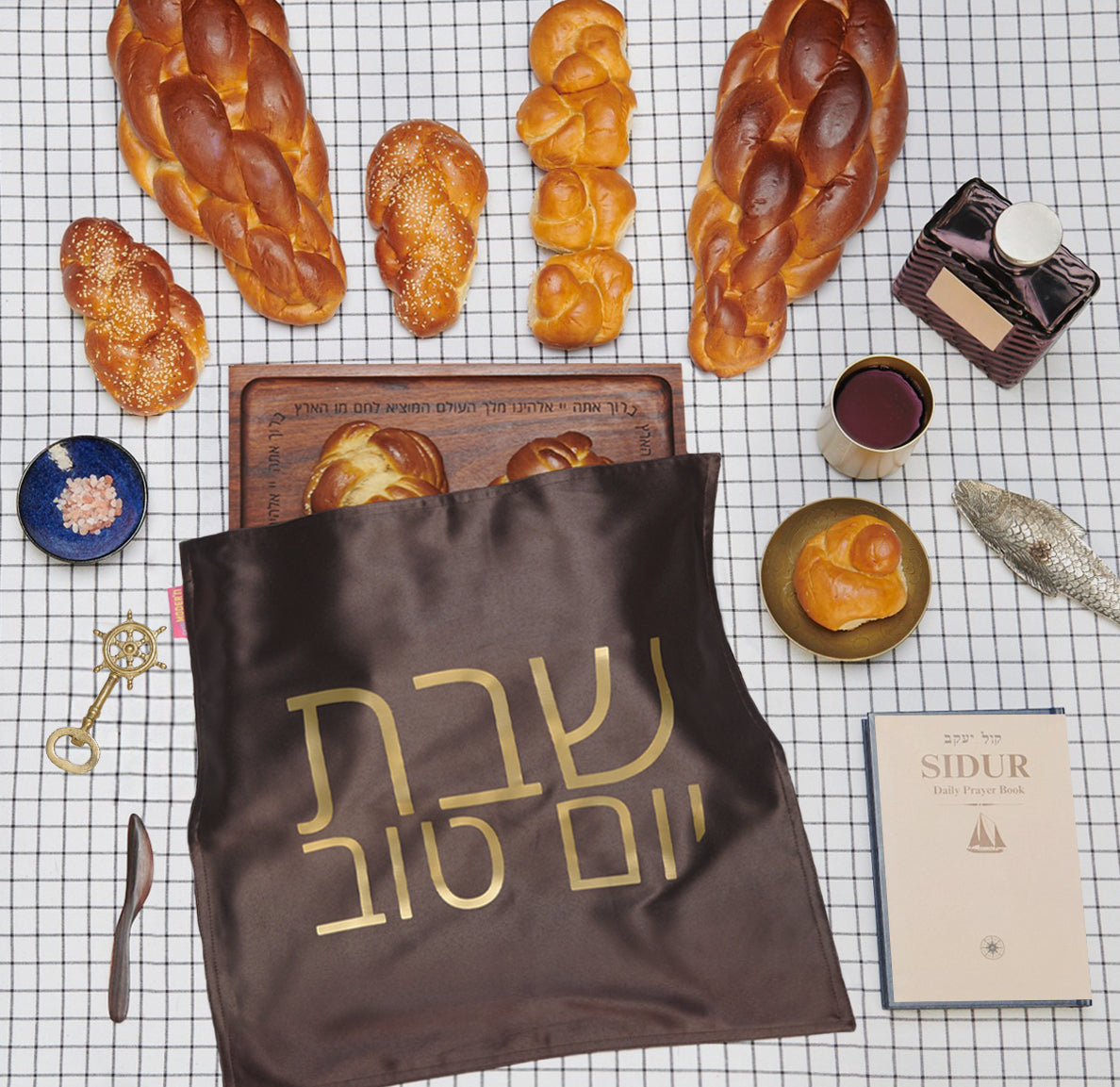 BLESSINGS CHALLAH COVER