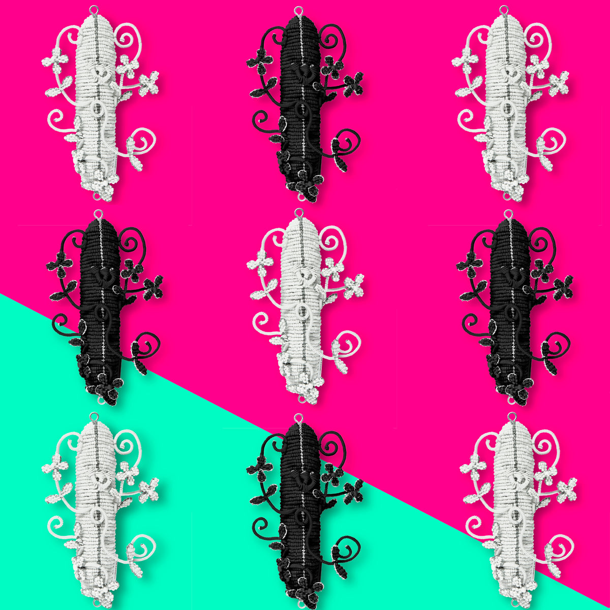 Floral Mezuzah