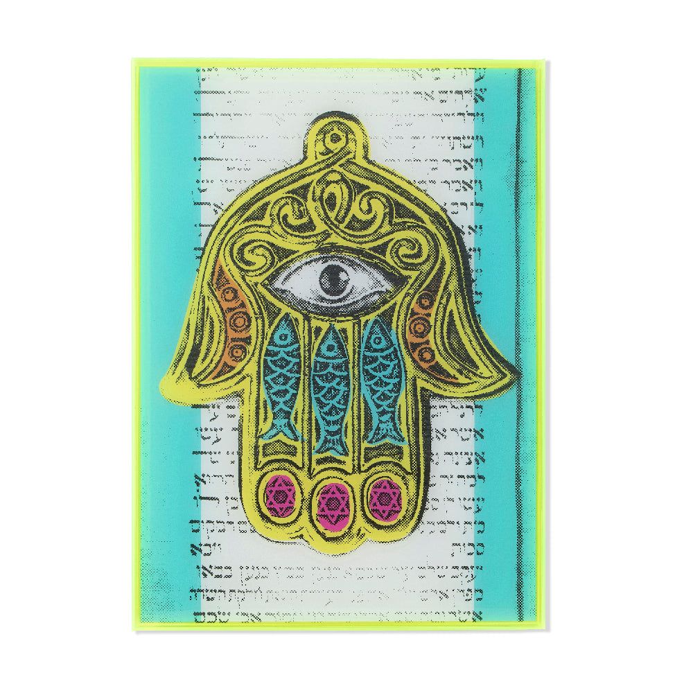 Yiddiskeit Box Frame Printed Acrylic A2