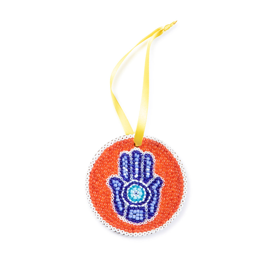 TCHOTCHKES - BEADED HAMSA (Hanging)