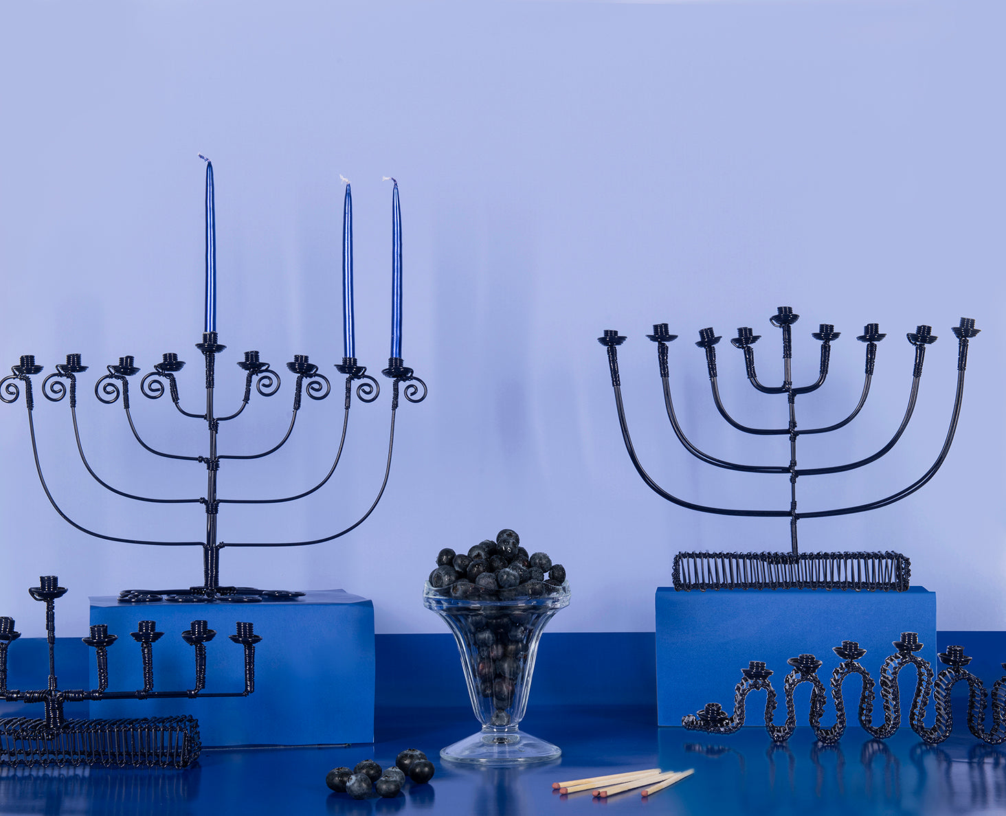 LICHT - ROUND MENORAH