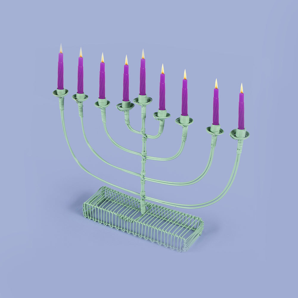 LICHT - ROUND MENORAH