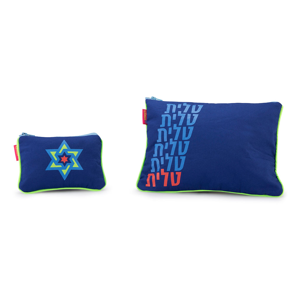 SCHLEP - TALLIT BAG SET - ROYAL COTTON TWILL