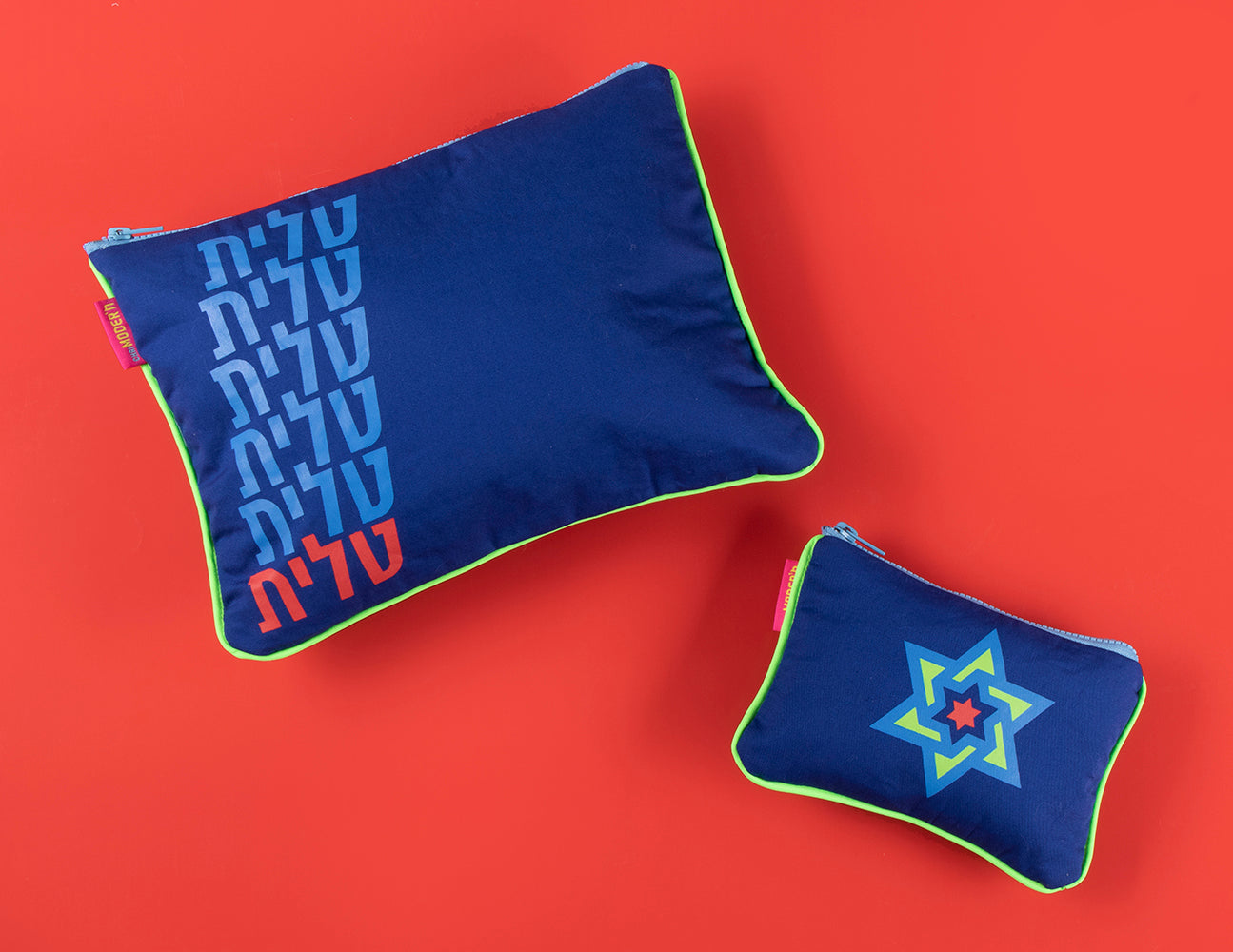 SCHLEP - TALLIT BAG SET - ROYAL COTTON TWILL