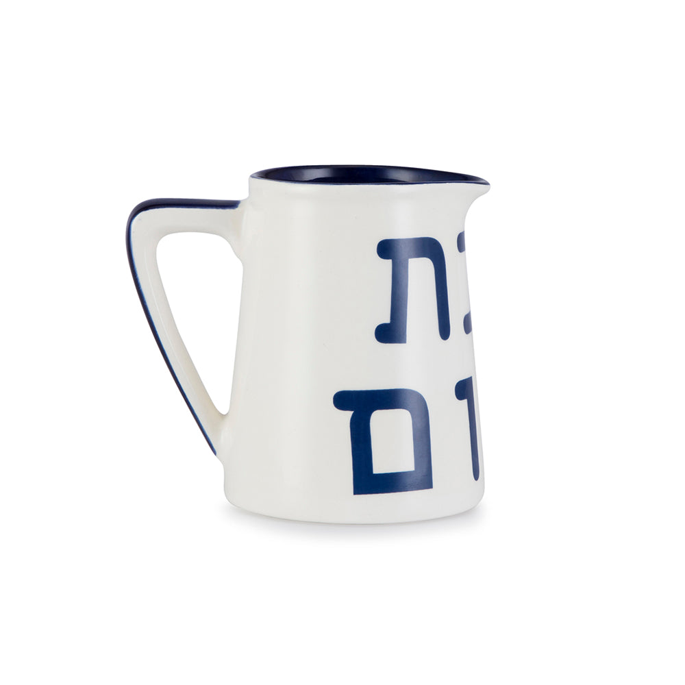 MENSCH - WASH JUG & CLOTH SET